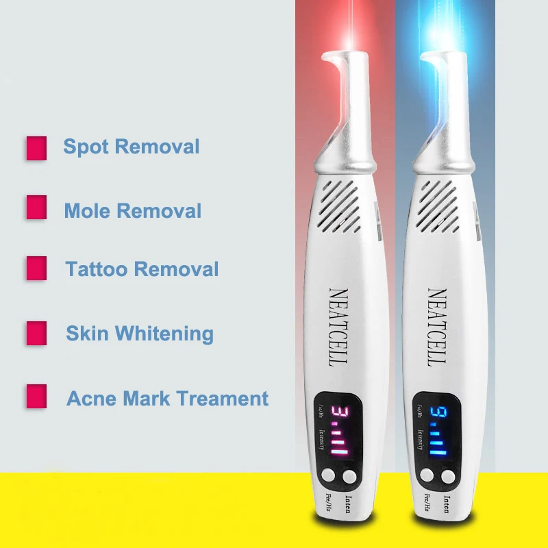 

Skin Mole Dark Spot Remover Laser Picosecond Pen Facial Pigment Freckle Removal Machine Remove Tattoo Acne Spa Skin Care Beauty
