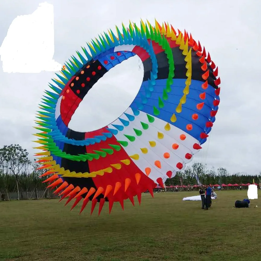 

fun factory windsock Software kite adults beautiful cerf volant soft kite flying dragon ripstop kiting jack inflatable minions