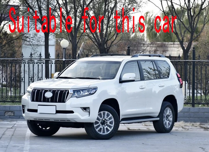 Для TOYOTA Land Cruiser Prado J150 декоративные аксессуары ABS Хромированная боковая дверная линия отделка кузова