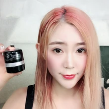 Жирные волосы быстросохнущая пудра мгновенно Укладка волос фиксирует жирные волосы с чистящей губкой для лени людей