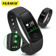 Bande à puce Smartband Bracelet Moniteur de Fréquence Cardiaque Fitness Flex Bracelet pour Android iOS PK xiomi mi Bande 2 fitbits smart ID107