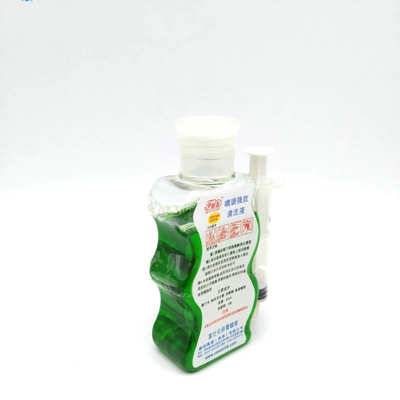 

1bottle 80ML print head cleaning liquid for Epson/Canon/HP/Brother etc Inkjet Printer, Print head Cleaning Solution