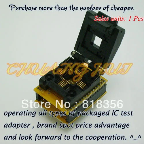 

WL-PL32-U1 Adapter for Wellon Programmer Adapter PLCC32 Adapter IC Test Socket/IC Socket