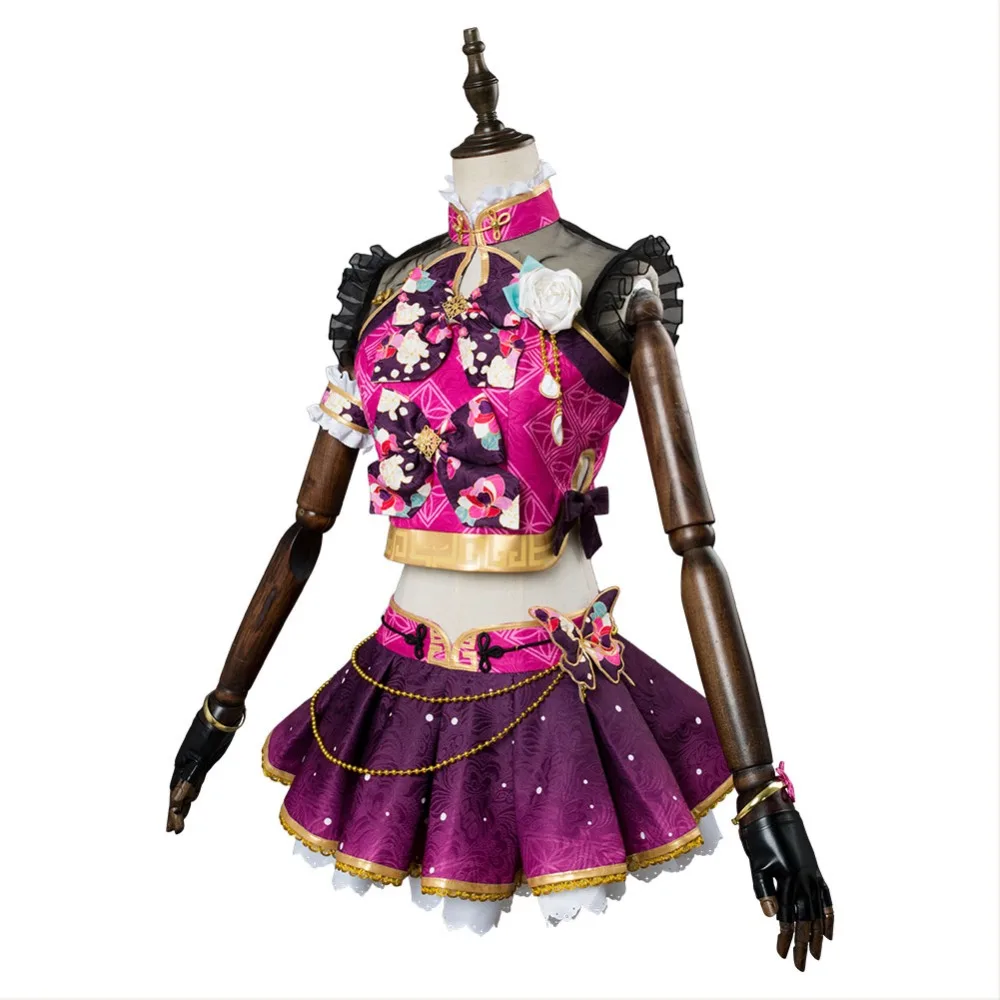LoveLive Aqours Sakurauchi Riko Cosplay Costume Awakening Dress Women Girls Halloween Carnival Costumes No Custom Made Size