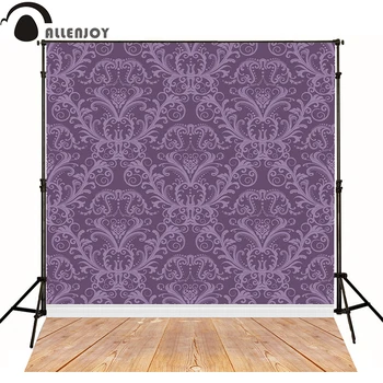 

Allenjoy Professional photography background Board gluing elegant damask photography props Rolled to send
