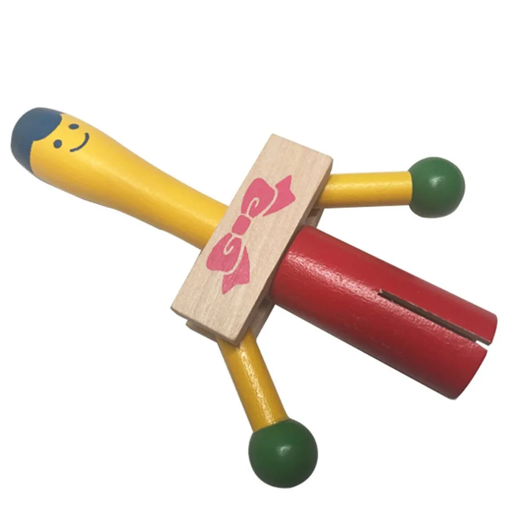 Цай ворона эхолот деревянные музыкальные инструменты ручной удар детские игрушки клоуны детские развивающие Хлопушки игрушки подарок