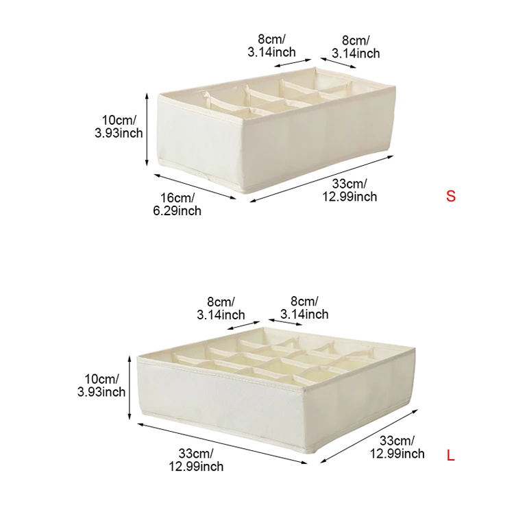 Складной ящик для нижнего белья, органайзер для хранения одежды, шарфы, коробки для носков, ящик для гардероба из ткани Оксфорд, аксессуары для шкафа, принадлежности