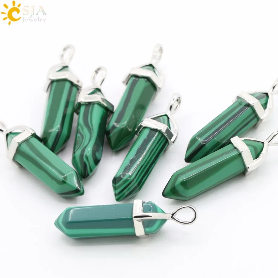 Imitation Malachite Turquoise Pendants Summer Jewelry Women Girl Gift