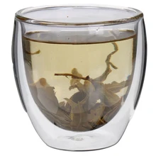 250 мл РУЧНАЯ РАБОТА двухслойная стеклянная посуда чайная кофейная чашка термостойкая Изолированная стеклянная посуда здоровый сок кунг-фу чай молоко напитки чашка