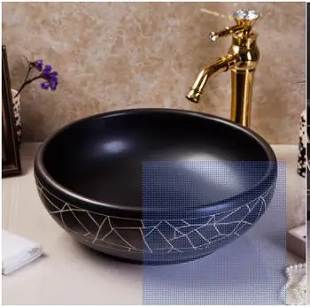 

Jingdezhen Ceramic Art Chinese Restoration Round Table basin JS-13066