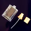 Logo Welcome 30ml 50ml 100ml Clear Glass Spray Bottle Frosted Square Glass Perfume Bottle Cosmetic Packaging Bottle Vials ► Photo 3/6