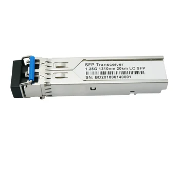 

20KM 1.25G Dual Switch SFP Module 1000BASE 1310nm SFP Fiber Transceiver Fiber Module LC Connector