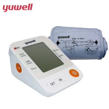 

Yuwell YE670D Electronic Blood Pressure Monitor Arm Large Cuff Sphygmomanometer LCD Digital Voice Broadcast Medical Equipment