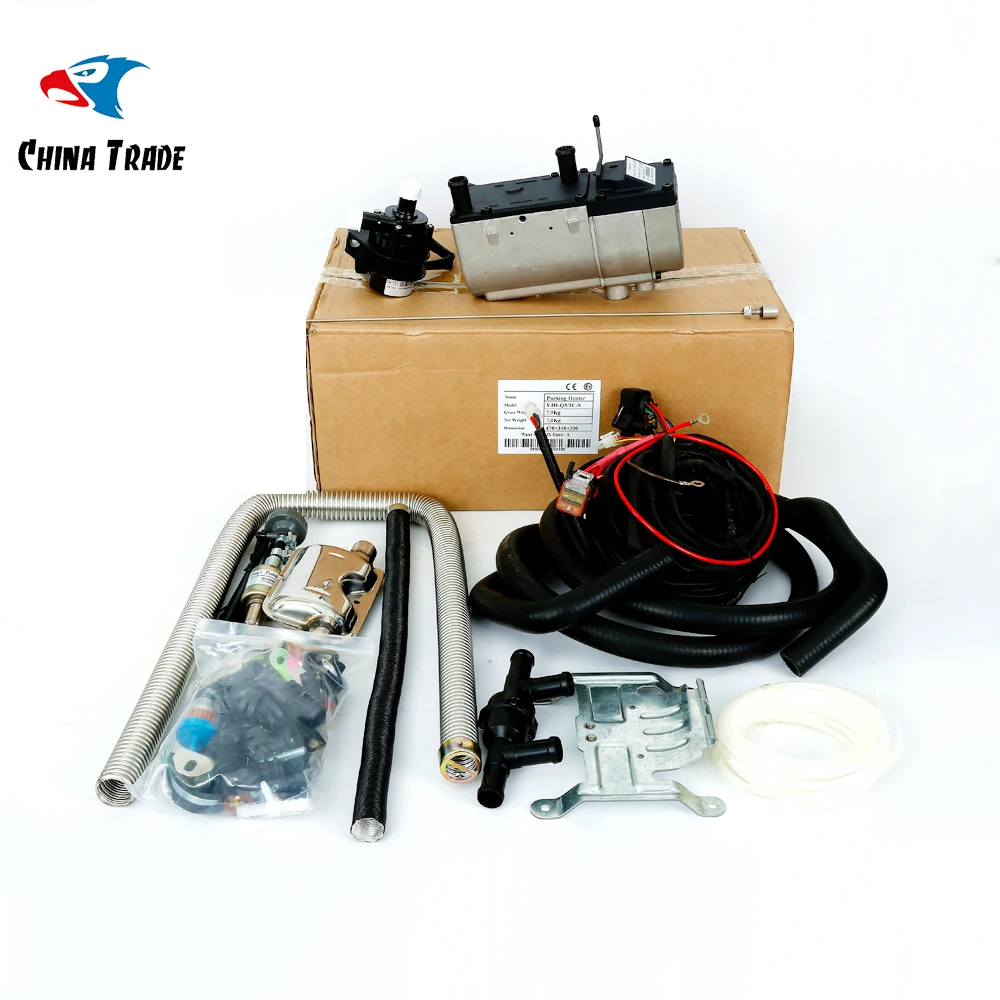 ( Free shipping ) 2017 Newest 5KW 12V Diesel Liquid Parking Heater