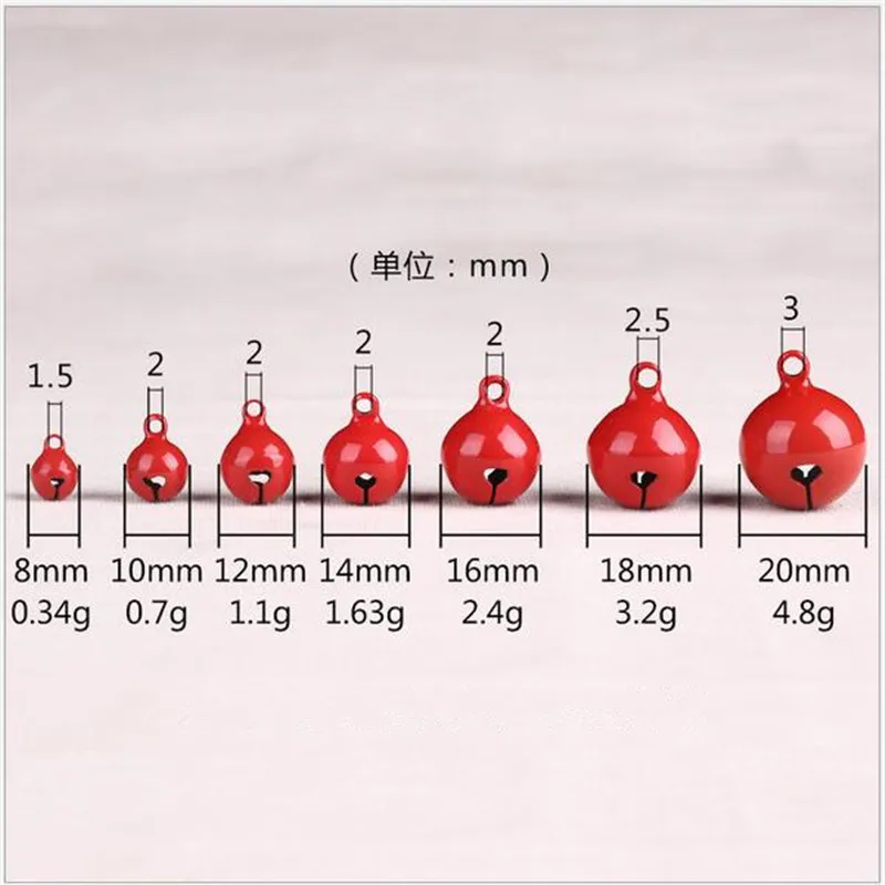 50 шт. украшения для рождества, рождественские колокольчики, красные колокольчики, краски, медные, новогодние принадлежности, аксессуары для украшения своими руками