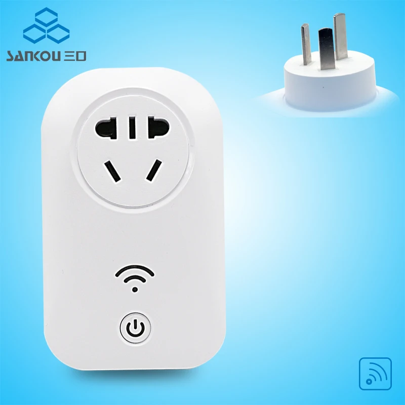 

2016 Remote Control Power Socket 10A CN Plug with Remote Controller Smart Home Wall Remote Socket AC220V/110V Free Shipping