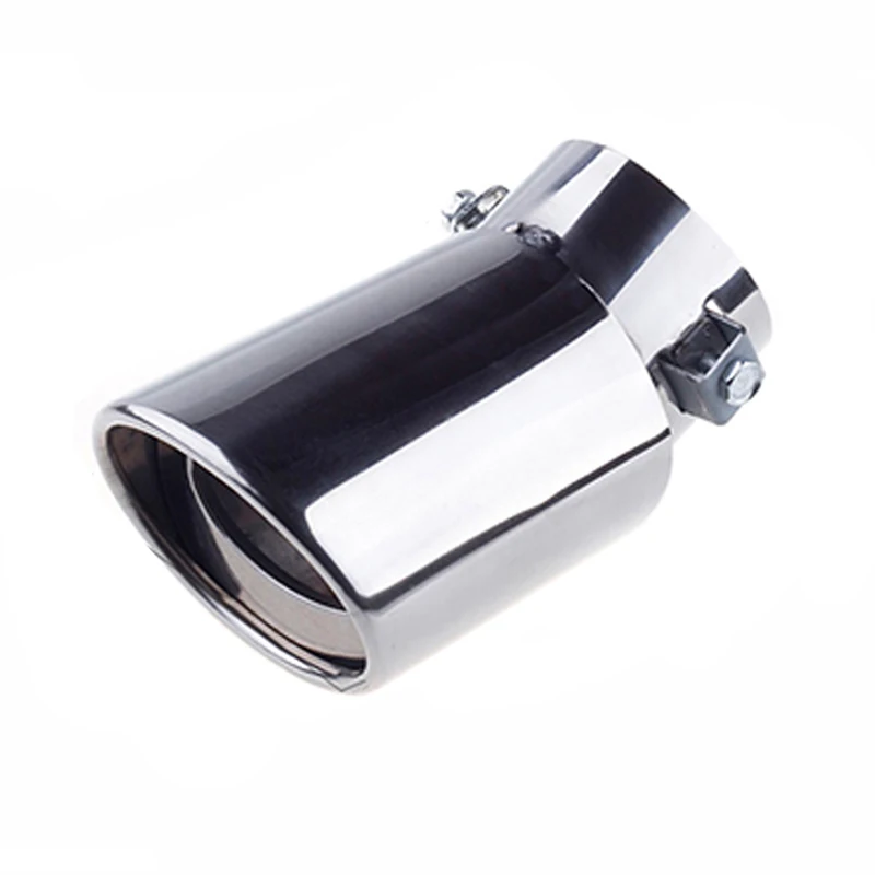 

DSYCAR 1Pcs Universal Stainless Steel Car Exhaust Tail Muffler Tip Pipe Fit Pipes Tube - Fit pipe Diameter 1.5 to 2.3 inch(3.8-5