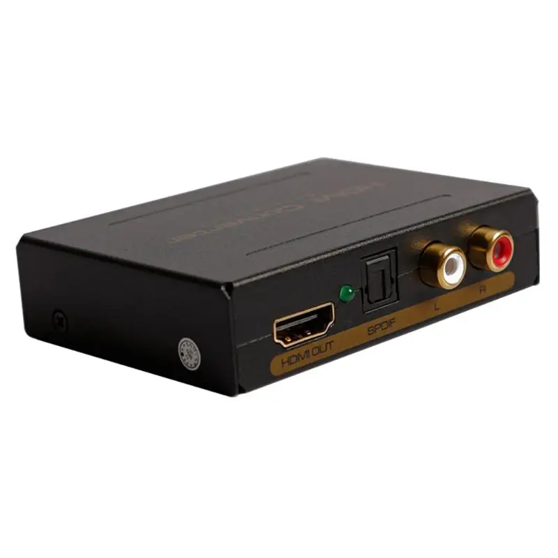  Professionale 1080 P HD HDMI Audio Extractor Splitter Adattatore HDMI a HDMI e Ottico SPDIF + RCA L