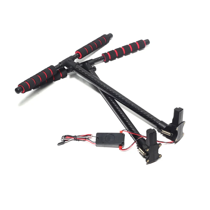 

Carbon Fiber T-shape High Electronic Landing Gear Skid for RC FPV Quadcopter Multicopter Hexacopter S500 S550 F550 Quick