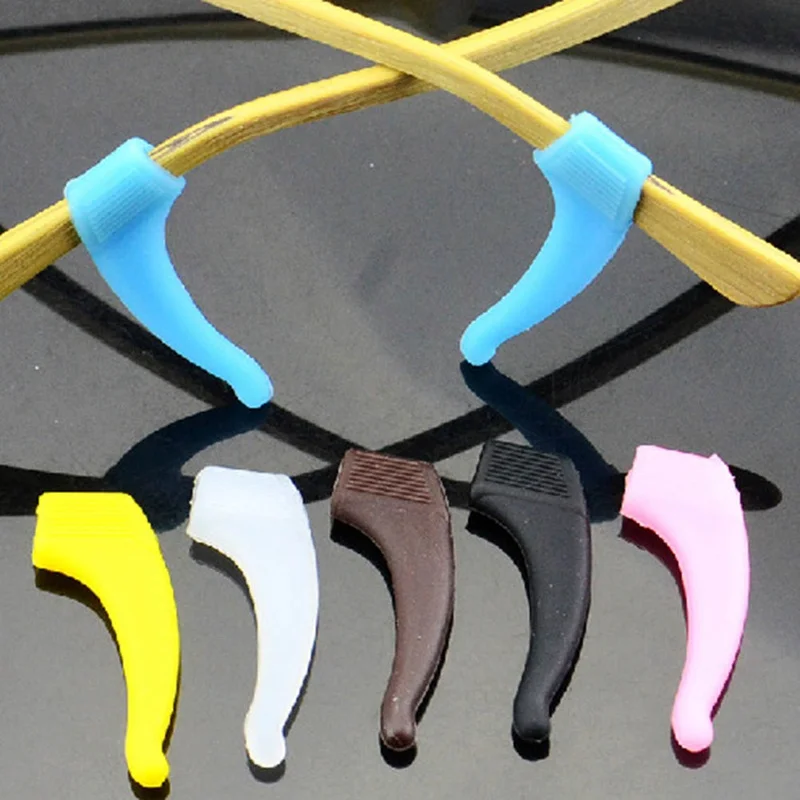 1 Pair Eyeglass Anti slip Earmuffs Silicone Holder Spectacle Glasses
