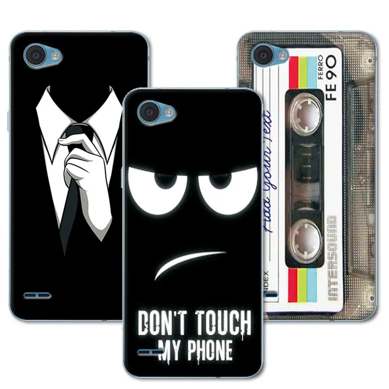 

New Dark For Men's Design Case For LG Q6 Plus X600 X600K X600S X600L Case Cover For LG Q6 5.5'' Back Cover For LG Q6 Alpha