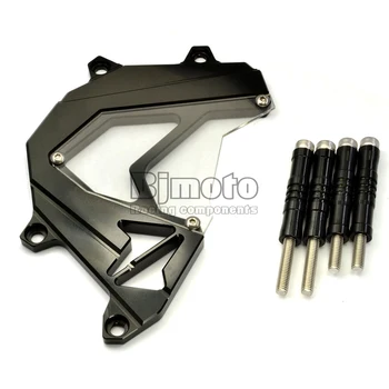 

New Motorcycle Front Sprocket Cover Panel Left Engine Guard Chain Cover Protection Black For Kawasaki Z800 Z 800 2013 2014-2016