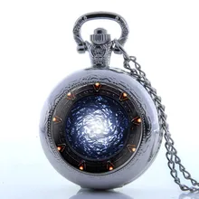Роскошный Золотой Прозрачный Скелет стимпанк Механический ручной Ветер PocketWatch выдалбливают Подарки карманные часы открытое лицо