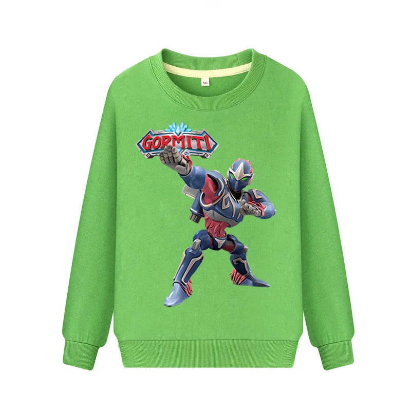 Boys Girls Kids Gormiti Hoodies Child Hot Games Print Long Sleeve Sweatshirts Baby Cotton Casual Pullover Hoodie Costume WK123 (1)