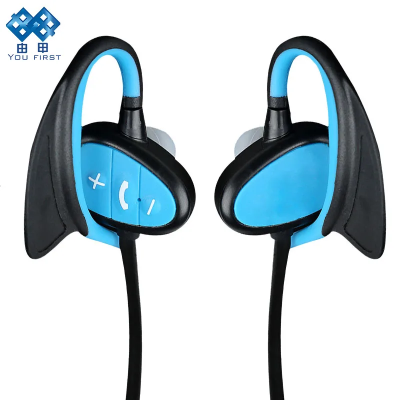

YOU FIRST IPX8 Wireless Headphones Bluetooth Waterproof Sport With Microphone Headset Bluetooth Earphone Hands Free For Mobiles