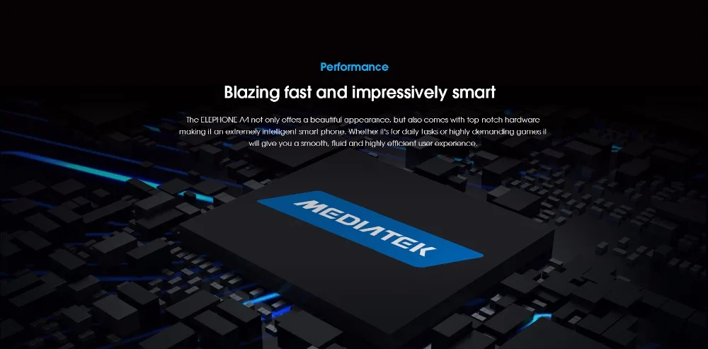 Elephone A4 смартфон на Android 8 1 экран 5 85 дюймов 18:9 четырёхъядерный процессор MT6739 3 ГБ