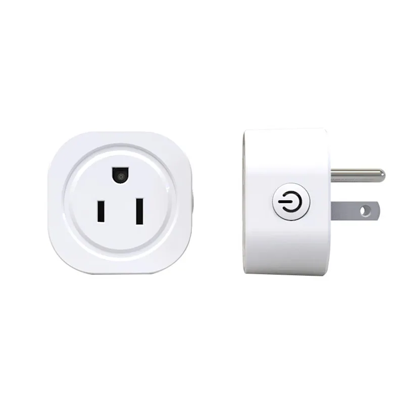 

MINI WIFI Smart US Plug Socket Support Alexa Voice Control One-button Remote Operation for Smart Home Automation