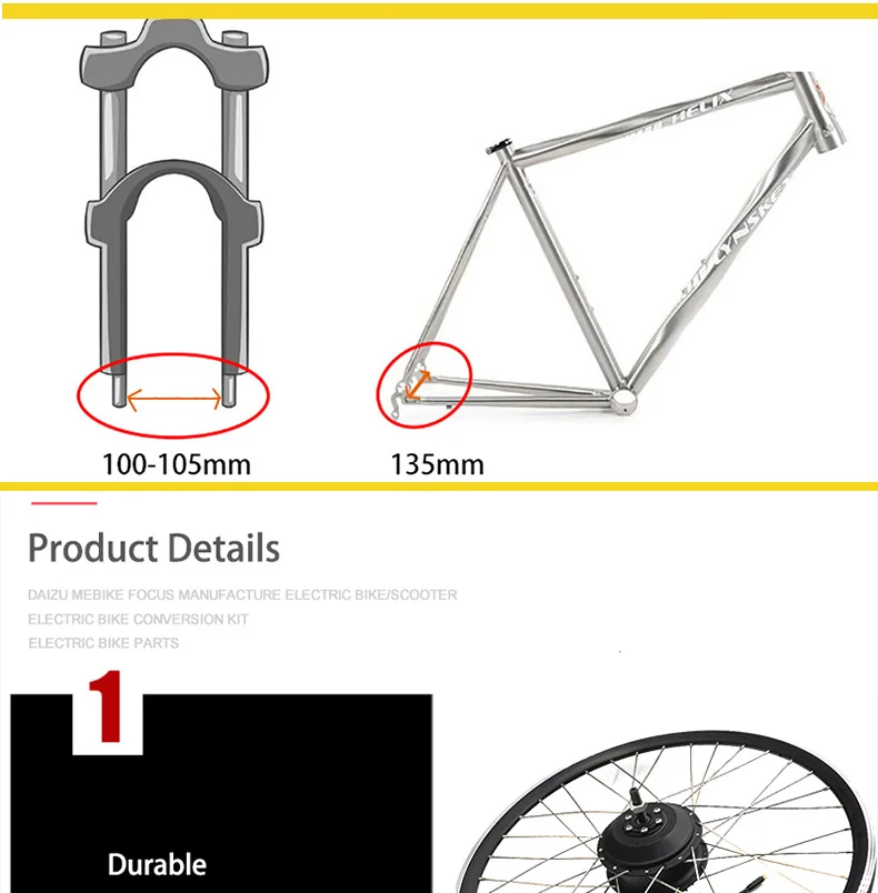 Perfect 48V 500W ebike kit Bafang 8FUN Front Rear Hub Motor Wheel for Bicycle Electric bike conversion kit motor wheel brushless gear 6 Perfect 48V 500W ebike kit Bafang 8FUN Front Rear Hub Motor Wheel for Bicycle Electric bike conversion kit motor wheel brushless gear 6