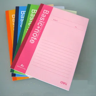 

1 PCS Basic Office School Note Book A5 Size Soft Copy Diary Notepad Exercise Book 30 Sheets Notebook G222