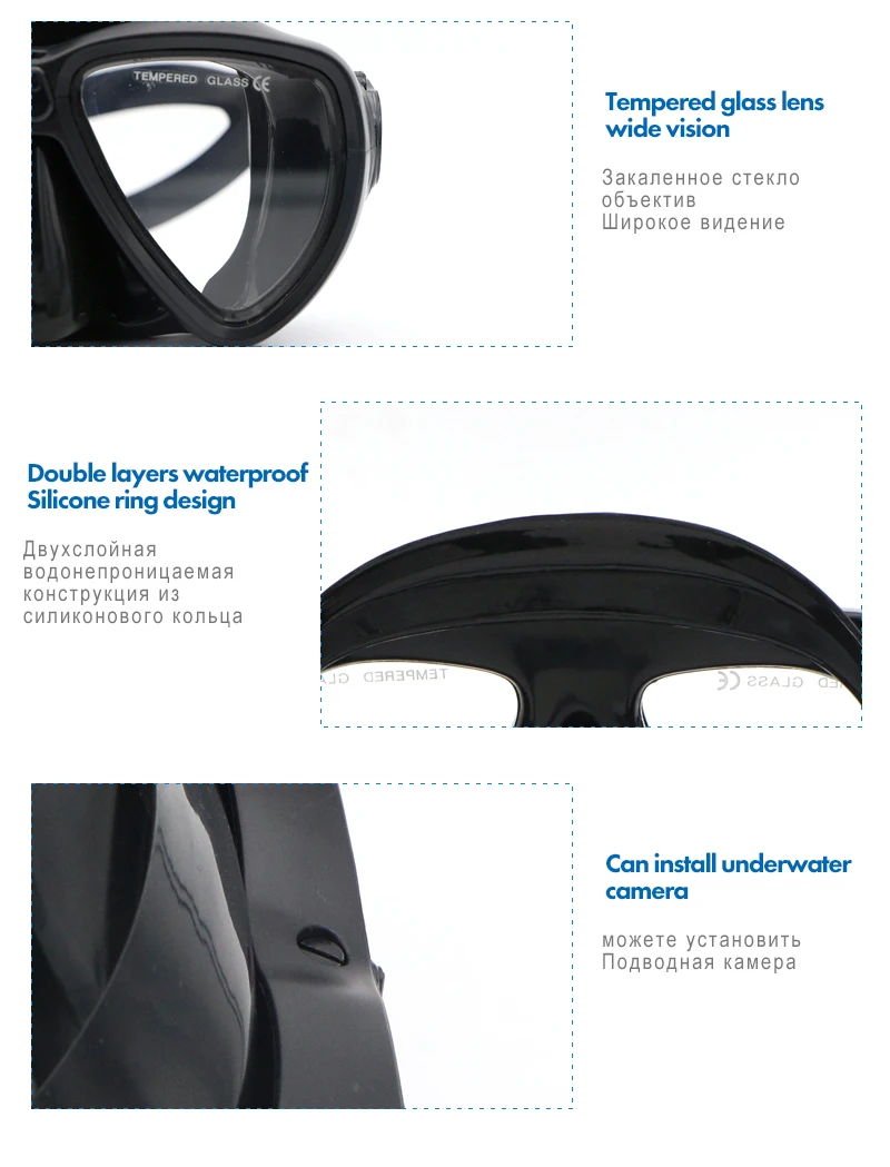 AILLOMA подводное оборудование маска для дайвинга комплект для ныряния силиконовые полный сухой плавание Подводное плавание анти-туман