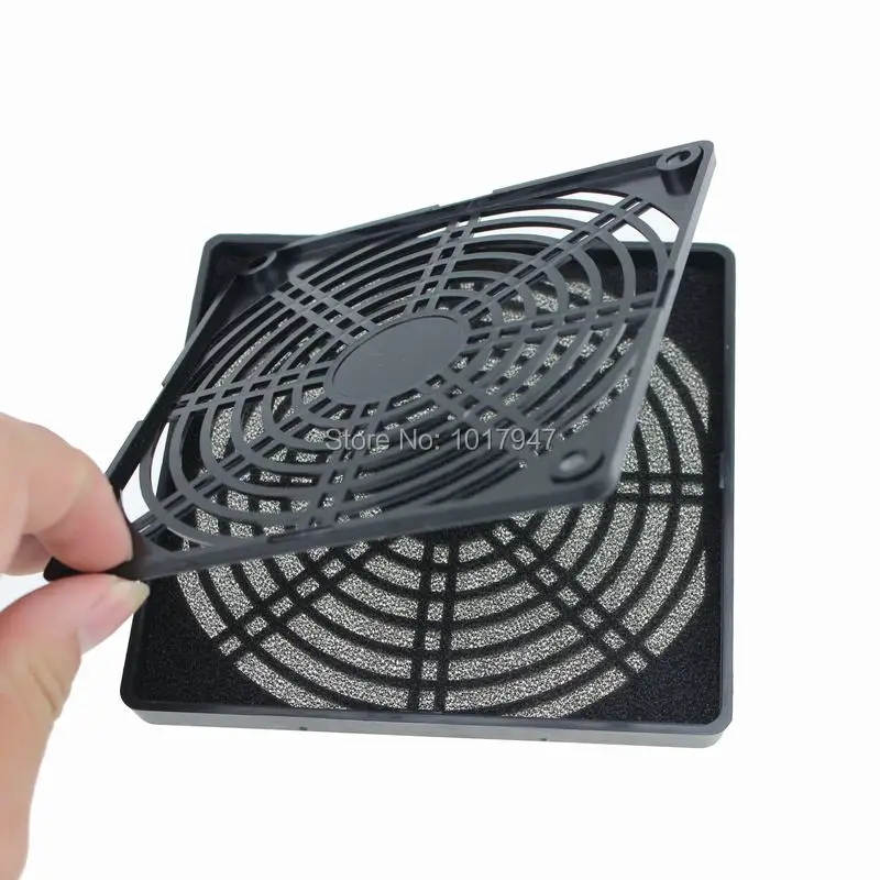 

2pcs lot Dustproof 120mm 12cm Case Fan Dust Filter Guard Grill Protector Cover PC Computer