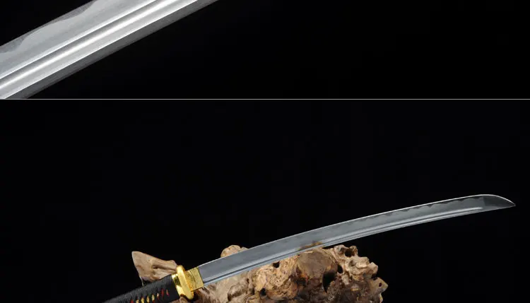 Черный ниндзя-мечи самурай катана 1060 Высокоуглеродистая сталь ручной работы Espada ниндзя Espada самурайский меч катана