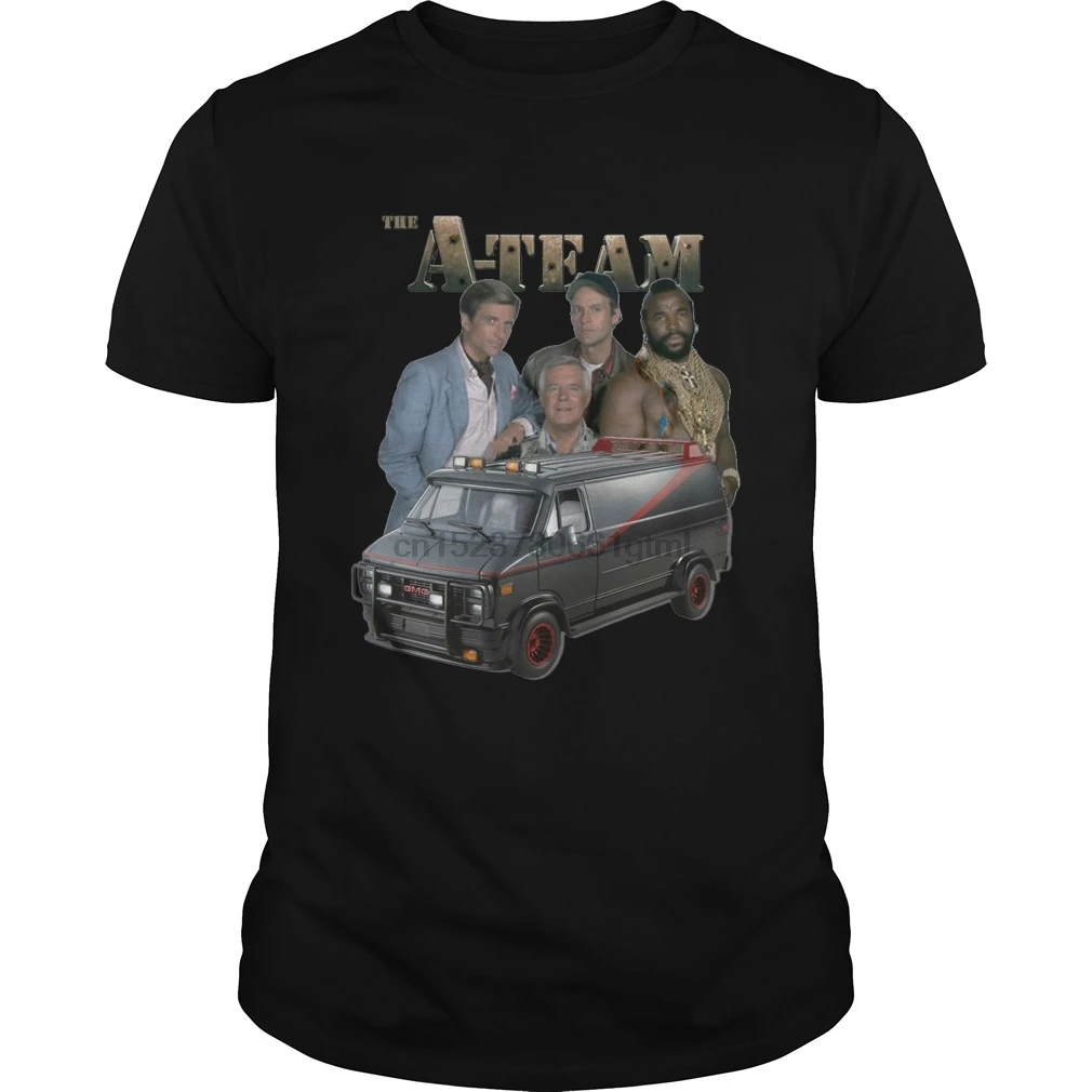 

Men Short sleeve tshirt The A Team cool Women t-shirt
