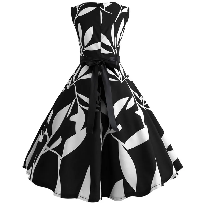 Summer Womens Fashion Sexy Printing Dress Ladies Mini Elegant Dress Print Dress Cocktail Party Evening Dress#4M11  (5)