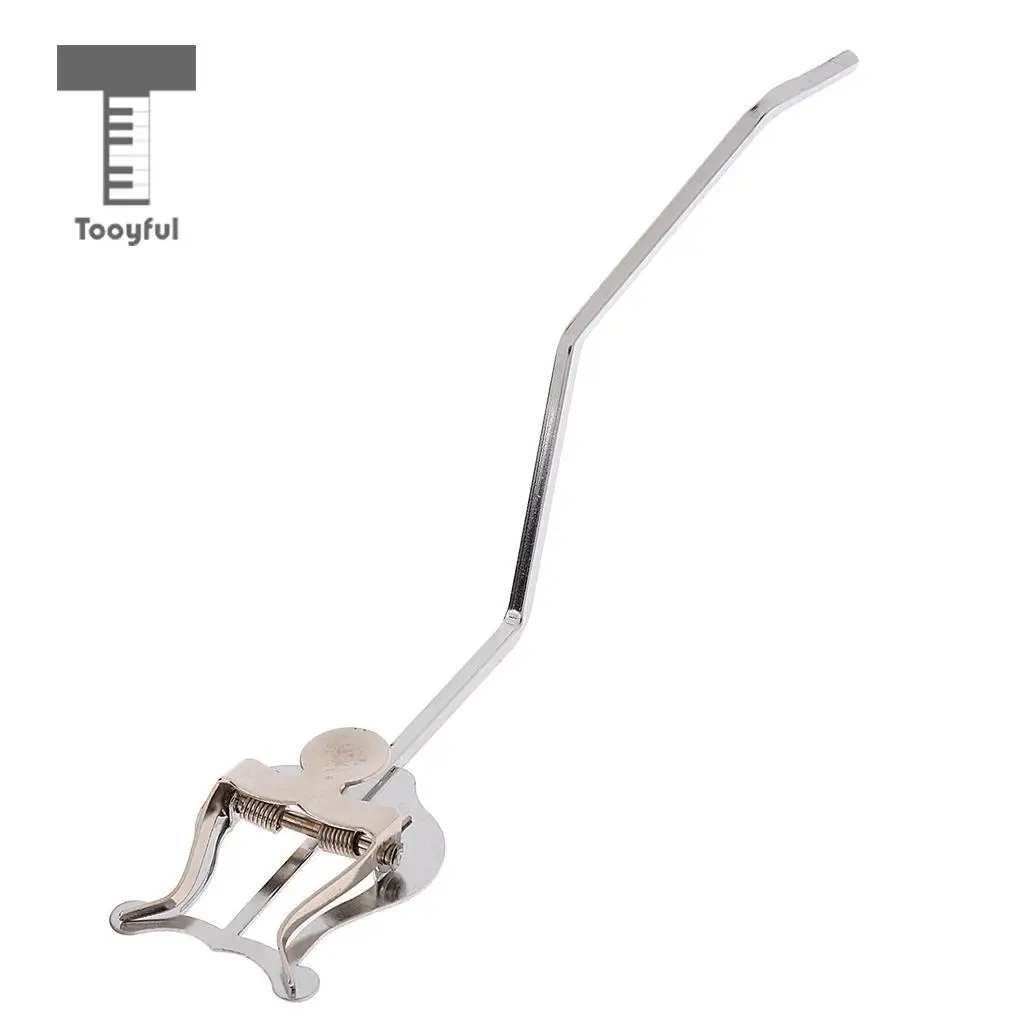 Tooyful Nickel-plated Trumpet Marching Clamp-on Lyre Sheet Music Stand Instrument Holder