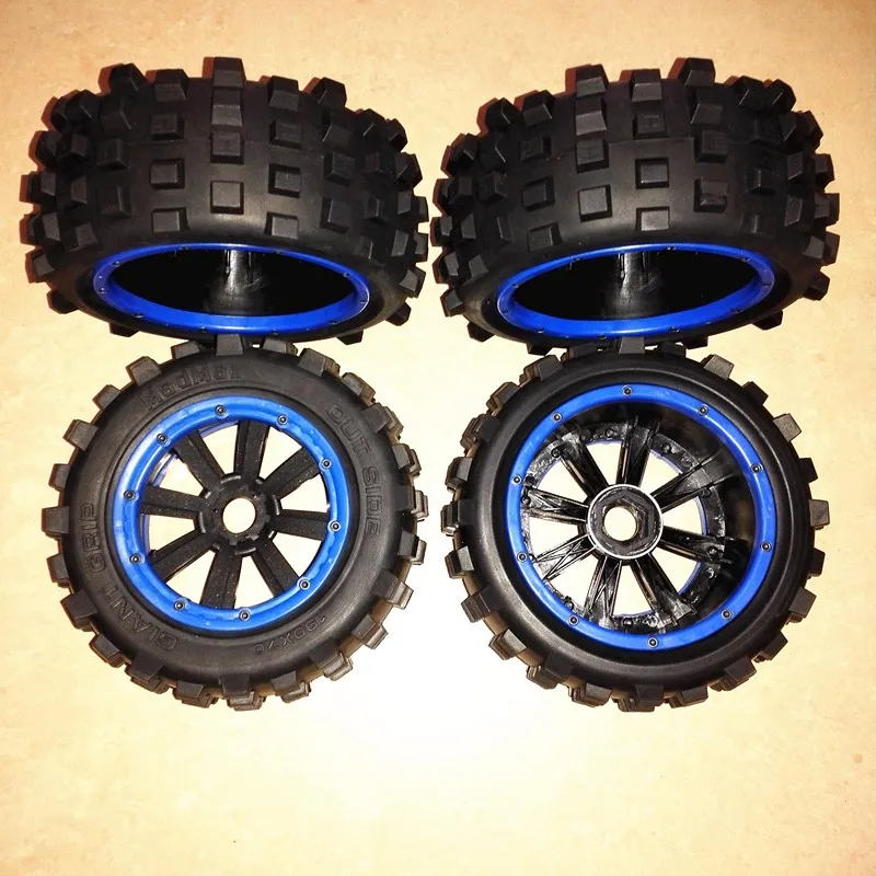 1/5 rc автомобильные шины RC Monster truck Rim 4 шт.+ Колесные гайки для TRAXXAS X MAXX