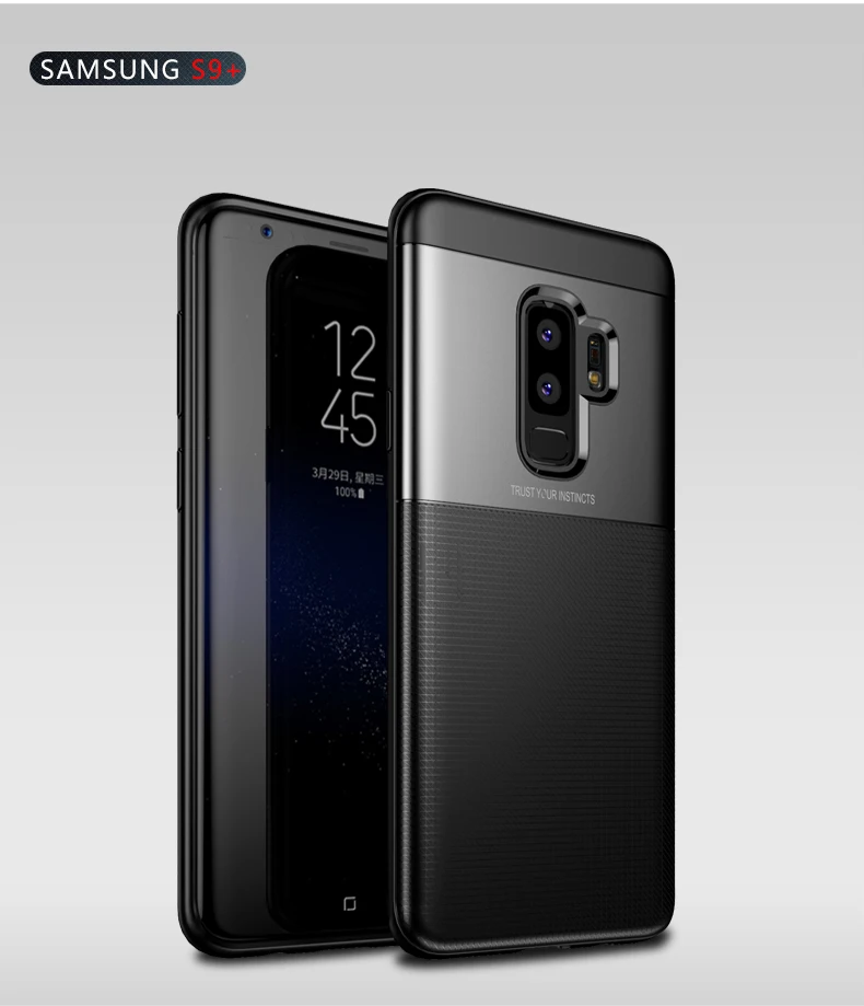 Kingmas для samsung Galaxy S9 S9 плюс телефон чехол роскошный бизнес анти-осень ТПУ mobile shell для samsung S9 чехол Коке