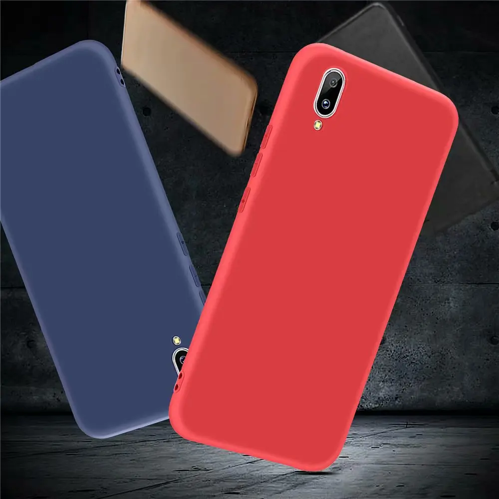 Softcasee Tpu Slim Matte Vivo Y - Soft Tpu Phone Cover For Vivo Y97 Slim Silicone Shockproof Matte Skin Protective Back For softcasee tpu slim matte vivo y soft tpu phone cover for vivo y97 slim silicone shockproof matte skin protective back for