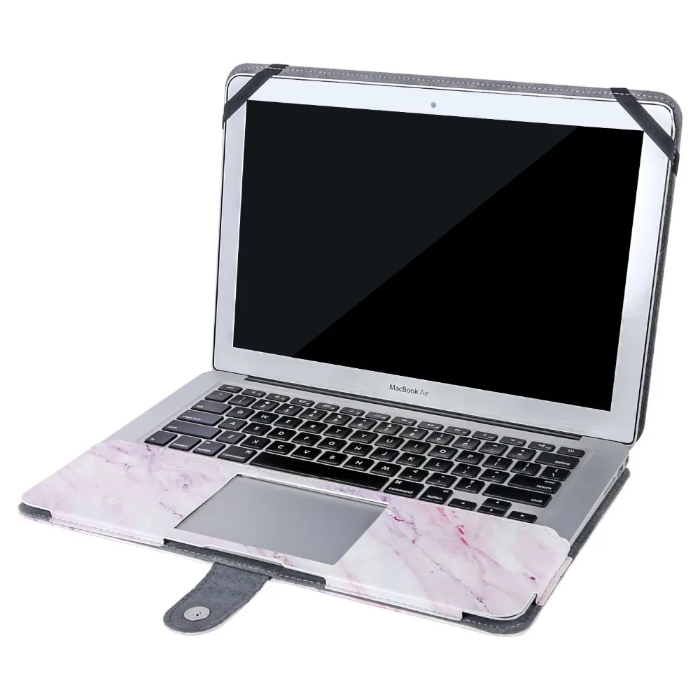 MOSISO для Apple MacBook Pro 12 13 15 защитный чехол книжка из искусственной кожи с сенсорной