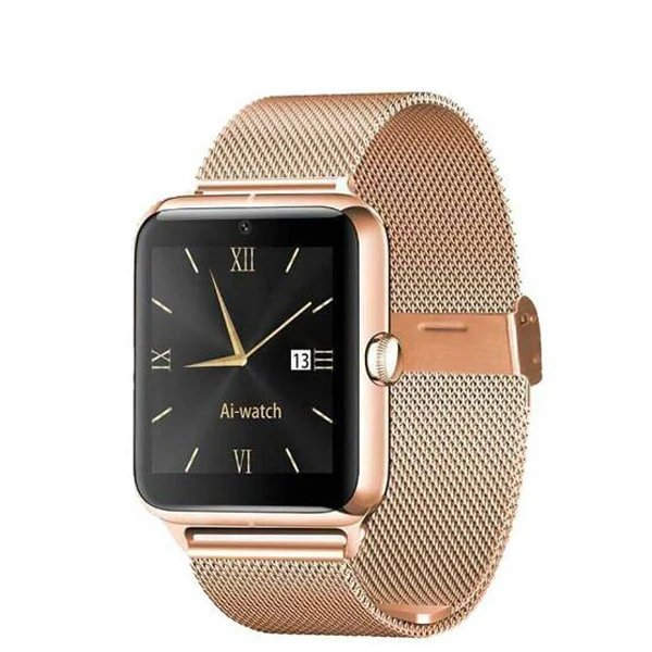 

Bluetooth Smart Watch Phone Z50 Wristwatch Heart Rate with Headset Speaker Support SIM TF Card Call Reminder For IOS Android