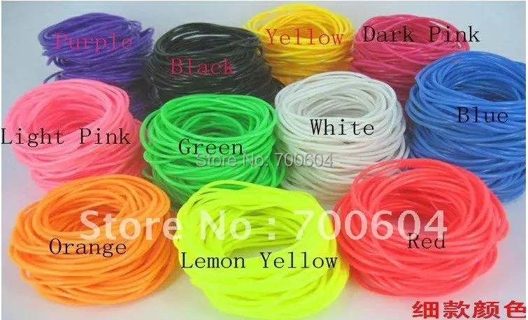 Candy Color Imitation Leather Trendy Silicon Rubber Candy Color Imitation Leather Trendy Silicon Rubber Bands Bracelet Bangle For S Inner Diameter 6 5cm 0cm In Strand Bracelets From Jewelry