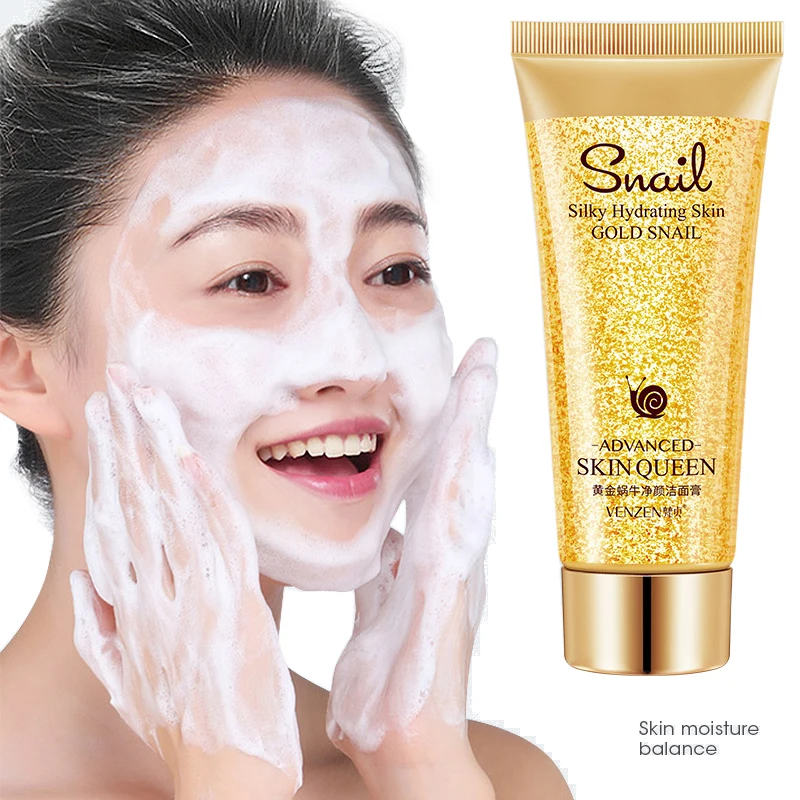 

24k Gold Snail Cleansing Milk Cleansing Oil Cleansing Gentle Cleansing No Tightening Cleanser Deep Clean