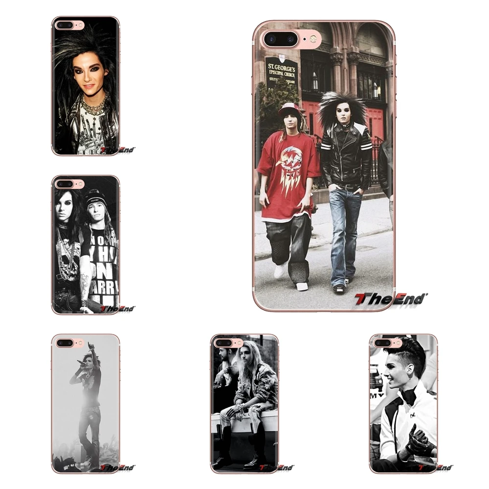 Прозрачные чехлы из ТПУ для iPod Touch Apple iPhone 4 4S 5 5S SE 5C 6 6S 7 8 X XR XS Plus MAX Tom Kaulitz Bill Tokio Hotel |