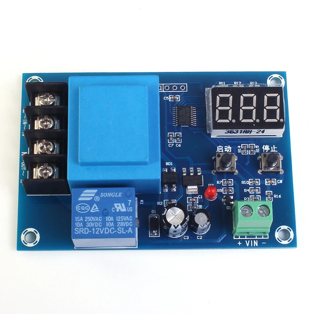 XH M602 Digital LED CNC Lithium Battery Charging Charge Control Power Supply Module Switch Protection Board 3.7V to 120V In Pakistan 