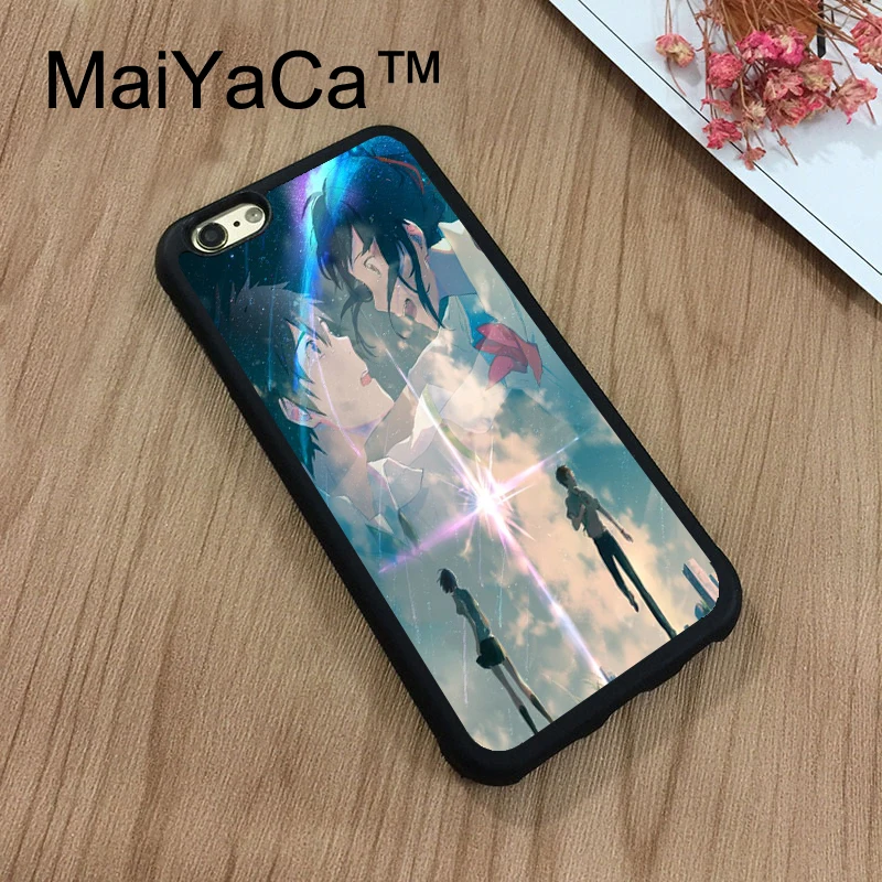 MaiYaCa Kimi no nawa Anime Painting New For iPhone 7 Case 4.7" Protect