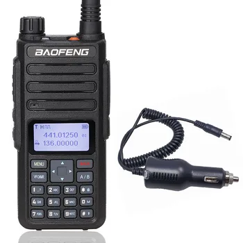 

Baofeng DM-860 DM-1801 Walkie Talkie Dual Band Dual Time Slot DMR Digital/Analog DM-1801 Ham Two Way Radio + Car Charger